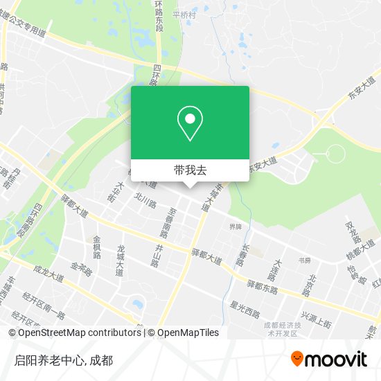 启阳养老中心地图