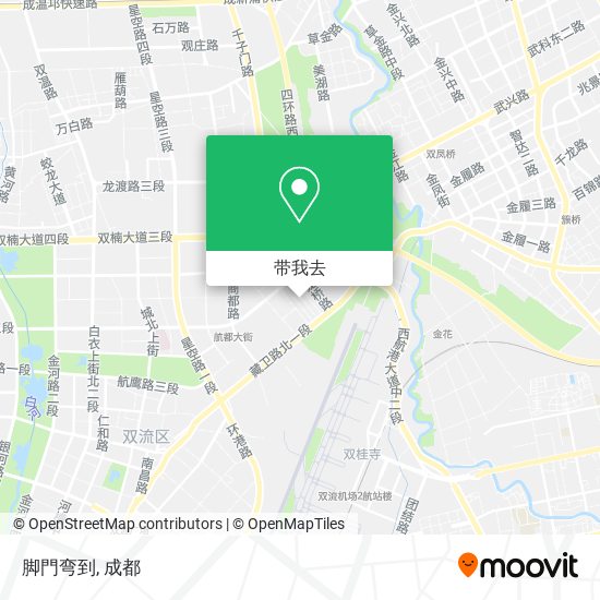 脚門弯到地图
