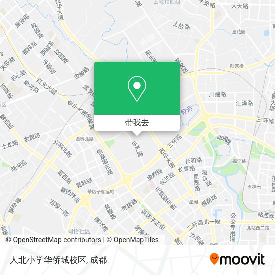 人北小学华侨城校区地图