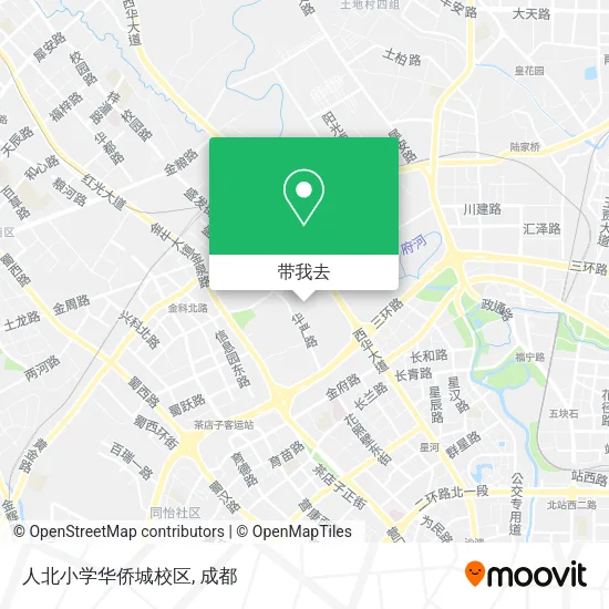 人北小学华侨城校区地图