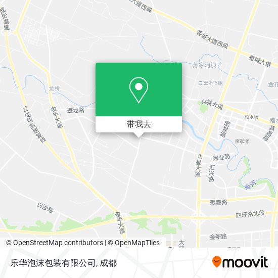 乐华泡沫包装有限公司地图