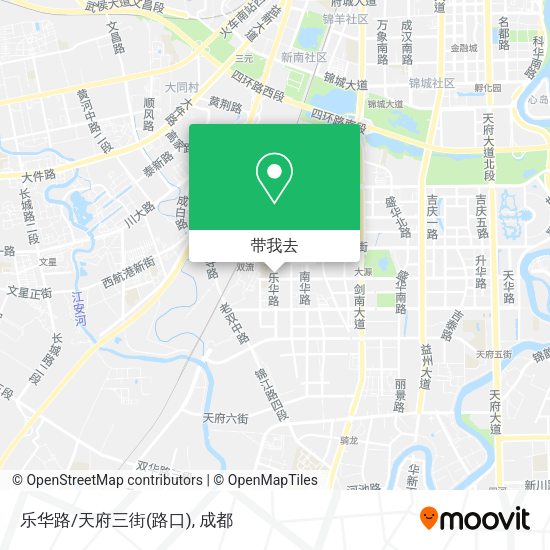 乐华路/天府三街(路口)地图