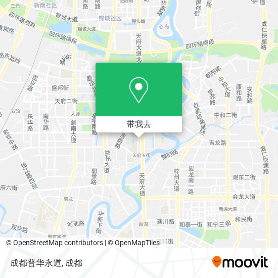 成都普华永道地图