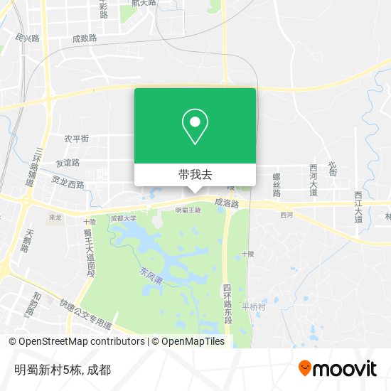明蜀新村5栋地图