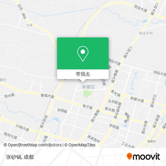 张砂锅地图