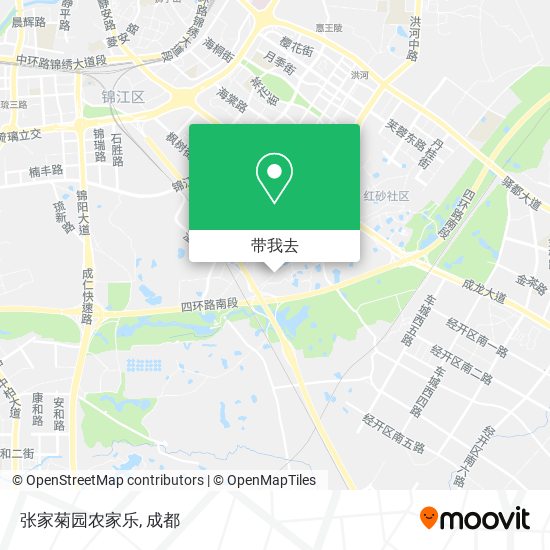 张家菊园农家乐地图