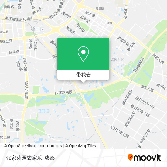 张家菊园农家乐地图