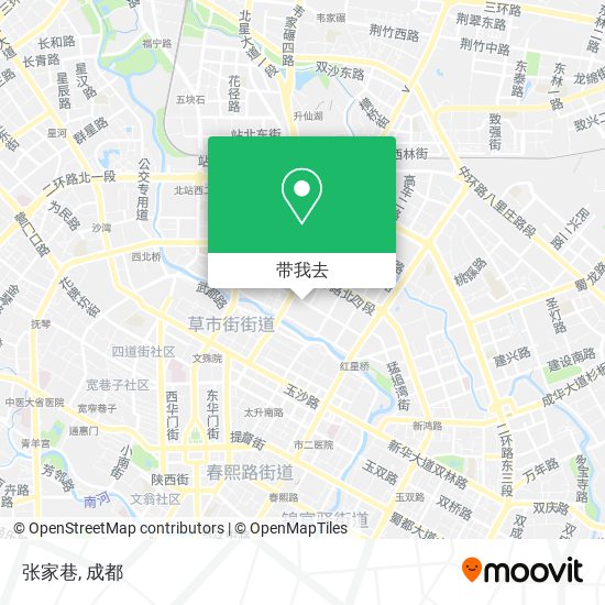 张家巷地图