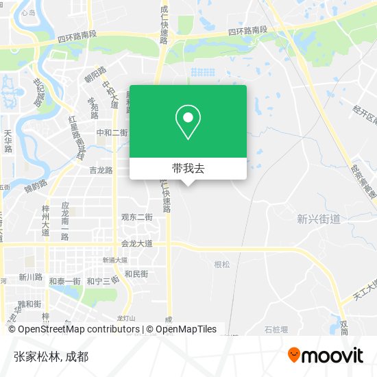 张家松林地图