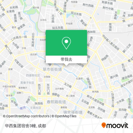 华西集团宿舍3幢地图