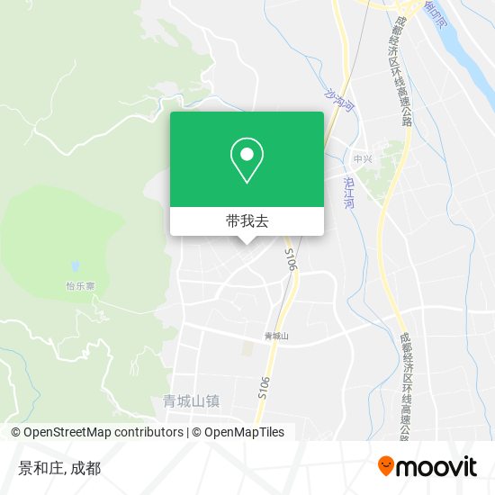 景和庄地图