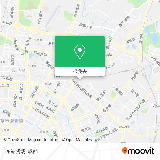东站货场地图