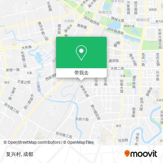 复兴村地图