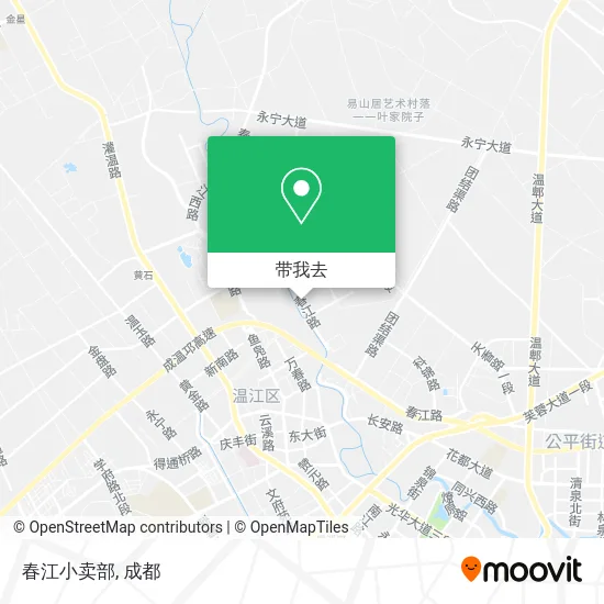春江小卖部地图