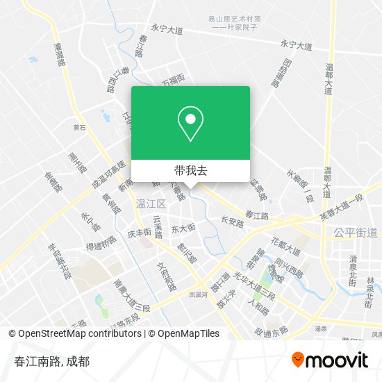 春江南路地图