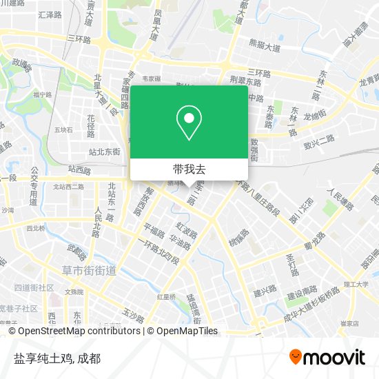 盐享纯土鸡地图