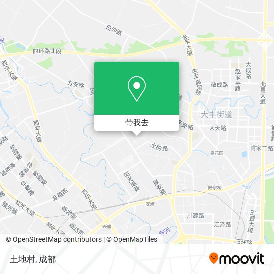 土地村地图