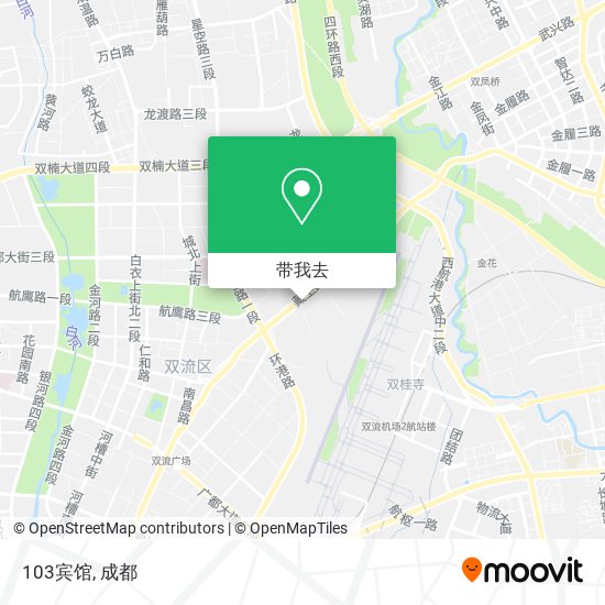 103宾馆地图