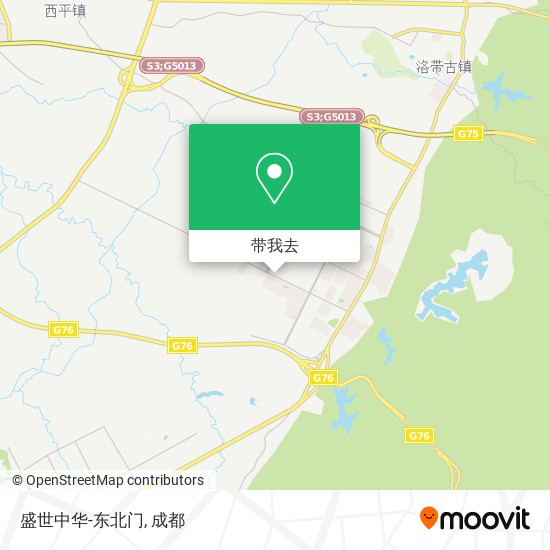 盛世中华-东北门地图