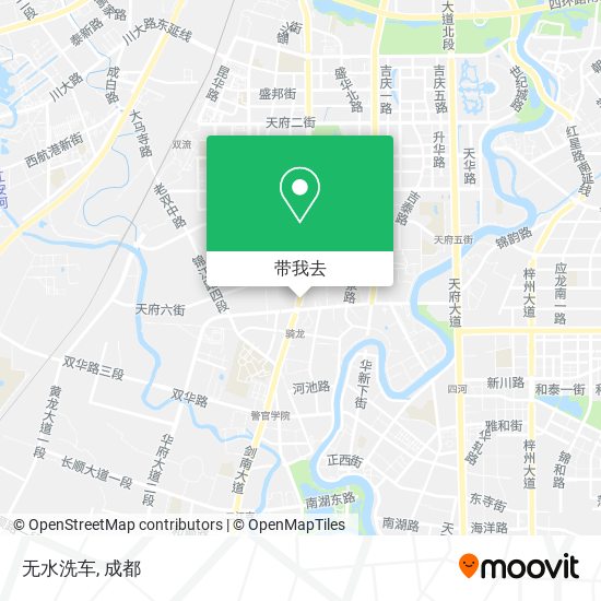 无水洗车地图
