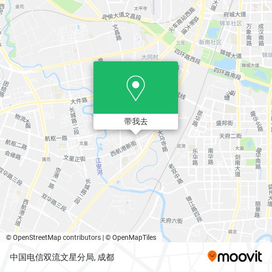 中国电信双流文星分局地图