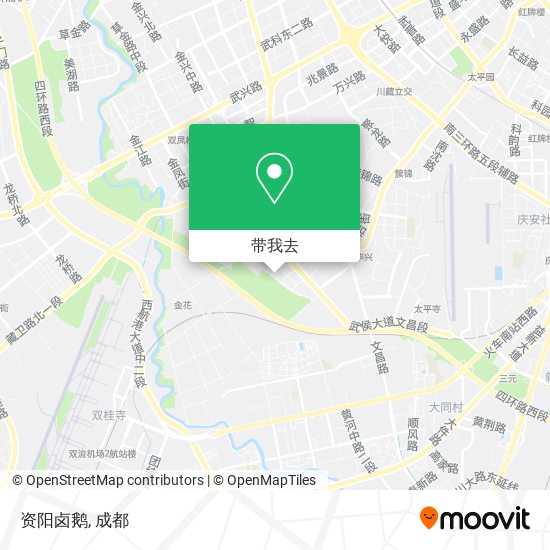 资阳卤鹅地图