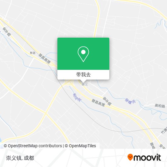 崇义镇地图