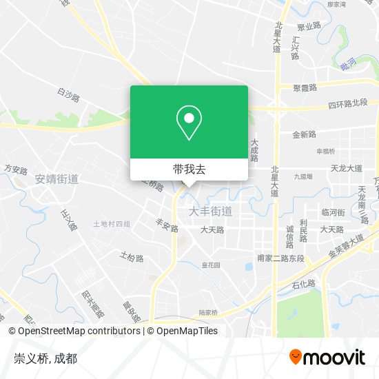 崇义桥地图