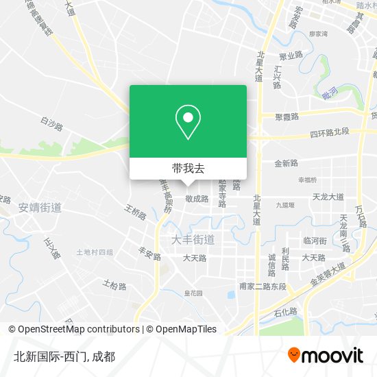 北新国际-西门地图