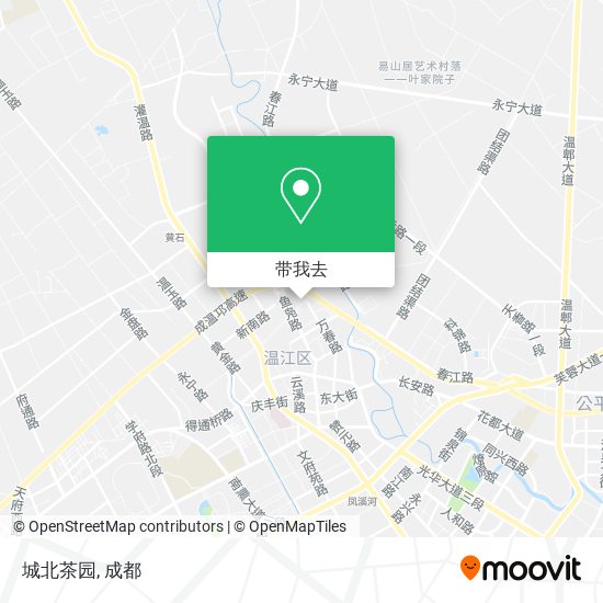 城北茶园地图