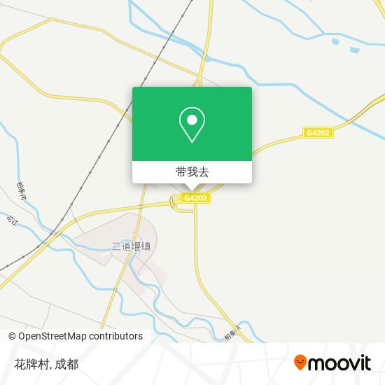 花牌村地图