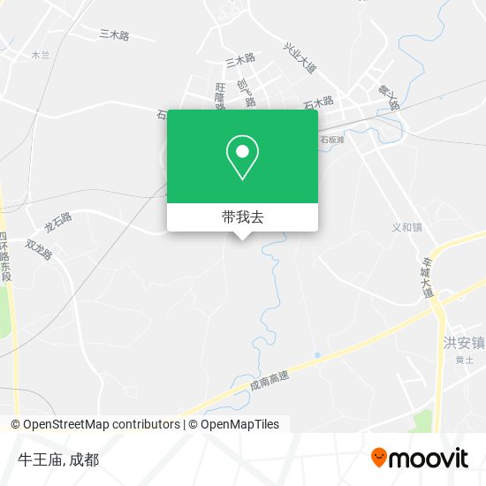 牛王庙地图
