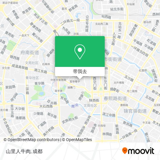 山里人牛肉地图