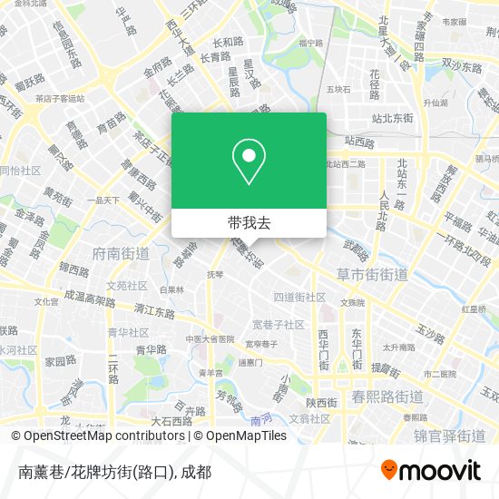 南薰巷/花牌坊街(路口)地图