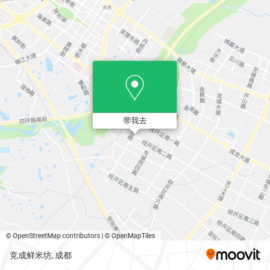 竞成鲜米坊地图