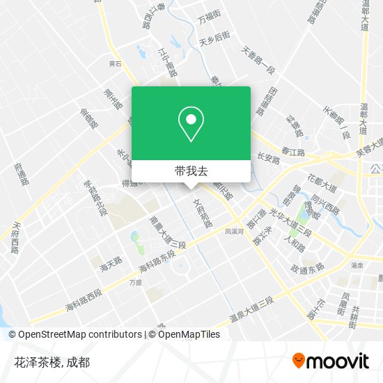 花泽茶楼地图