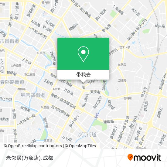 老邻居(万象店)地图