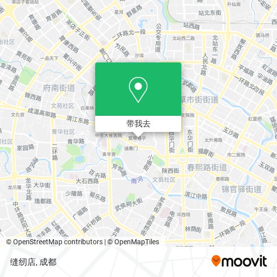缝纫店地图