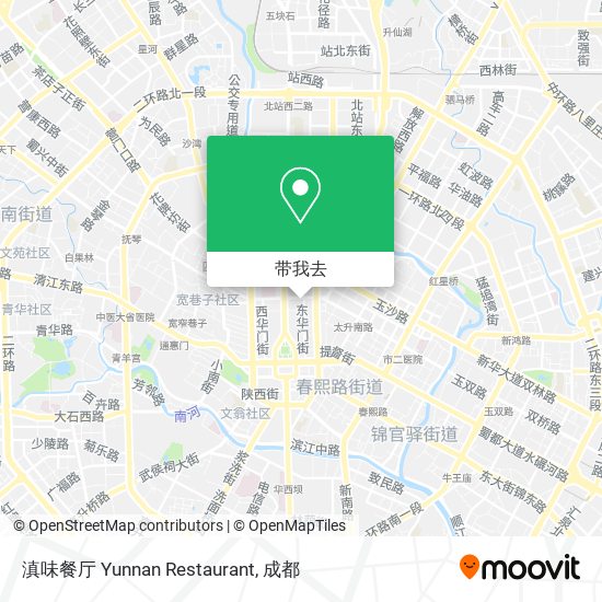 滇味餐厅 Yunnan Restaurant地图
