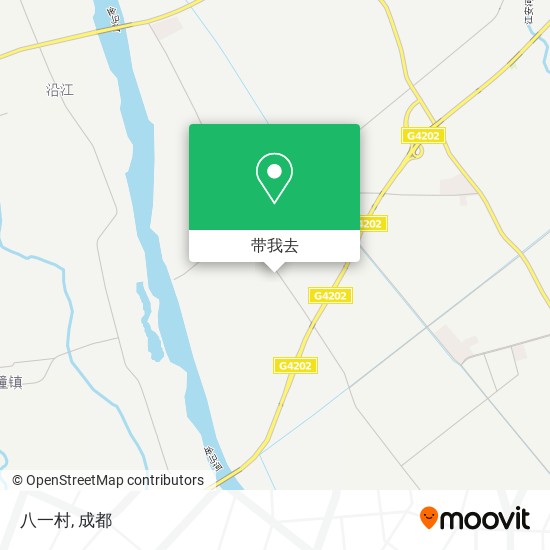 八一村地图