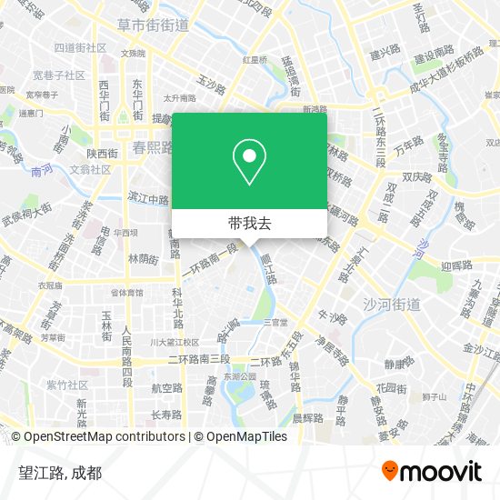 望江路地图