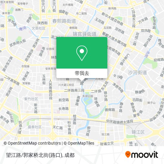 望江路/郭家桥北街(路口)地图