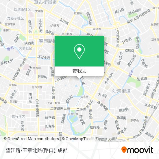 望江路/玉章北路(路口)地图