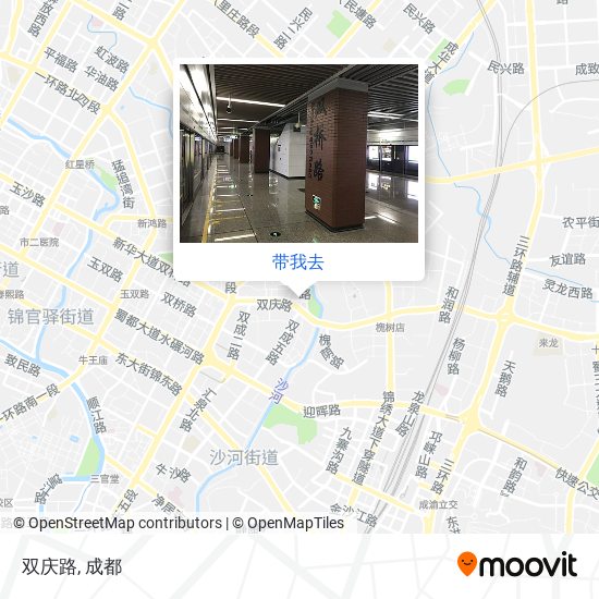 双庆路地图