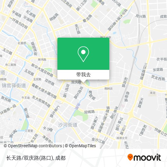 长天路/双庆路(路口)地图