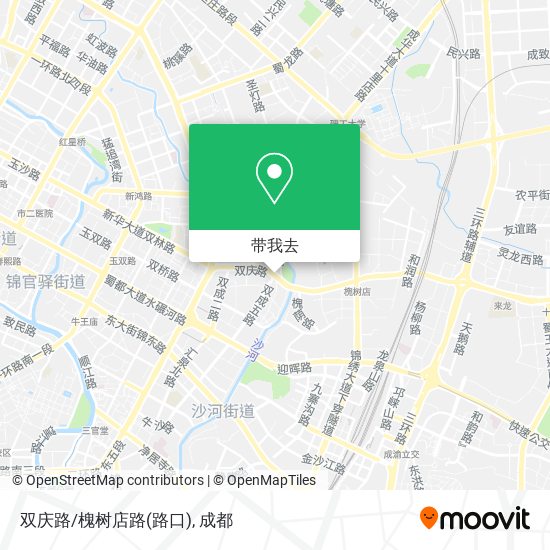 双庆路/槐树店路(路口)地图