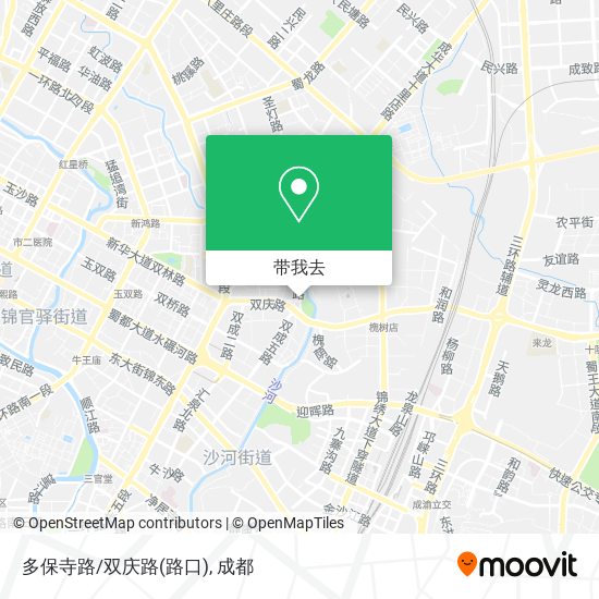 多保寺路/双庆路(路口)地图