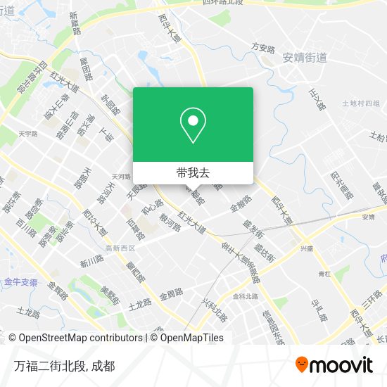 万福二街北段地图