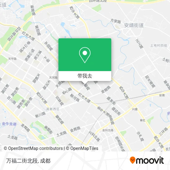 万福二街北段地图