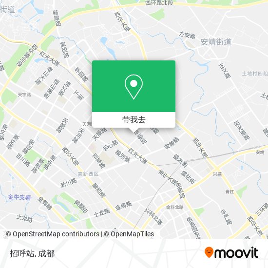 招呼站地图